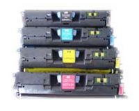Remanufactured C9700A 9701A 9702A 9703A toner for HP 1500, 2500, 2550 Printers