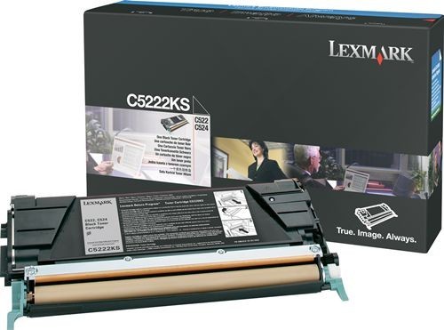 Original Genuine Lexmark C5220KS Black   Standard Capacity Printer Toner Cartridge