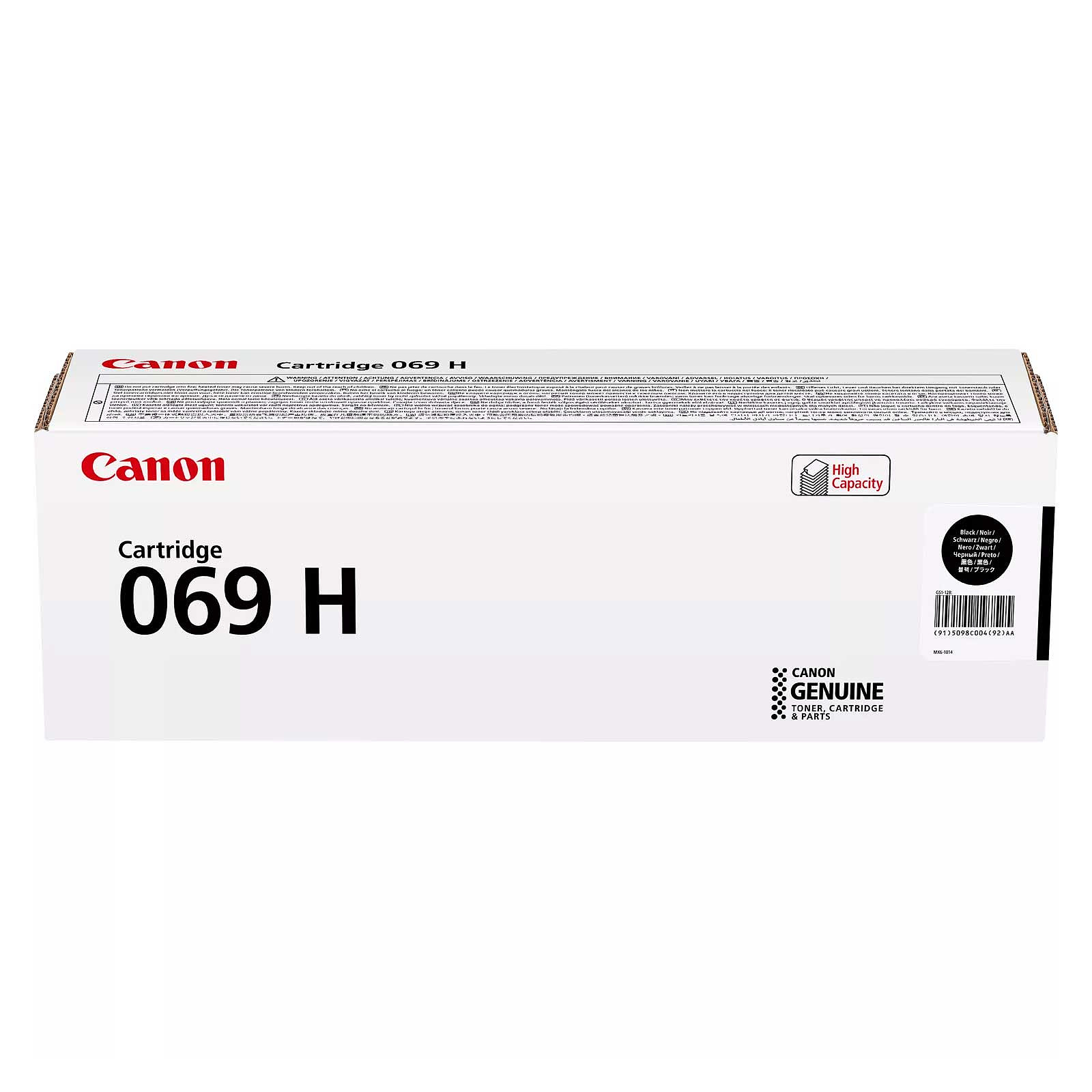 Original Canon Cart 069H High Cap Black for MF752cdw MF750 LBP673cdw MF754cdw
