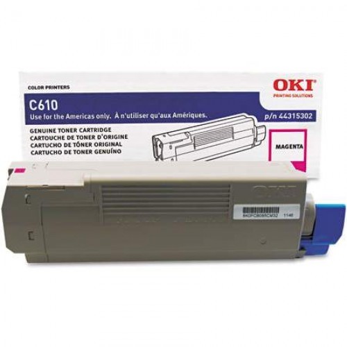 Original Genuine OKI C610 MAGENTA  44315310