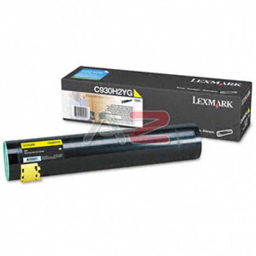 Original Genuine Lexmark C930H2YG Yellow Toner