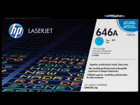 Genuine Original HP 646A Cyan Original LaserJet Toner Cartridge (CF031A)