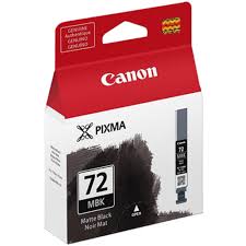 Original Genuine Canon Ink Cartridge PGI 72 MBK