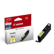 Original Genuine Canon Ink CLi 751Y XL for MG5470 MG6370 iP7270  MX727