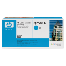 Original HP 503A Cyan (Q7581A) Color LaserJet toner for 3800 CP3505 (Cyan)
