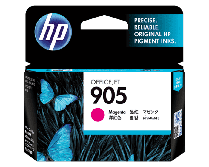 Original HP T6L93AA Ink 905 Magenta