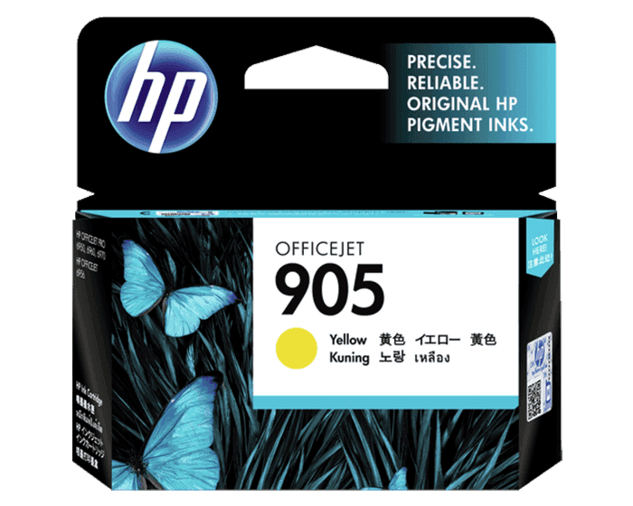 Original HP T6L97AA Ink 905 Yellow