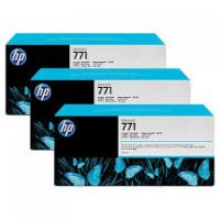 Genuine Original B6Y29A HP 771B PHOTO BLACK INK CARTR 3 PACK