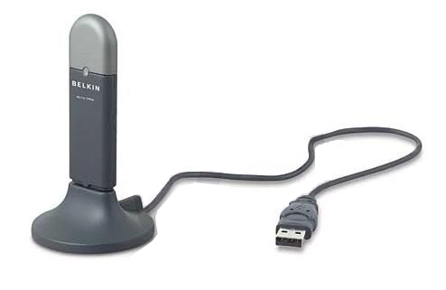 Give korrekt Pris Belkin Wireless G USB Adapter F5D7050, Network Equipments