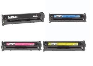 3 Sets Compatible HP 125A CB540A CB541A CB542A CB543A CMYK