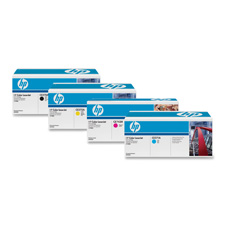 Original HP CE270A, CE271A, CE272A & CE273A Toner