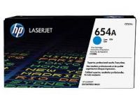 Original HP 654A Cyan LaserJet Toner Cartridge CF331A