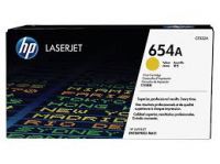 Original HP 654A Yellow LaserJet Toner Cartridge CF332A