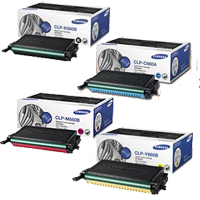 Original CLP660B CMYK toner for Samsung CLP610ND, 660N, 660ND, CLX6200FX, 6200ND, 6210FX, 6240FX printer