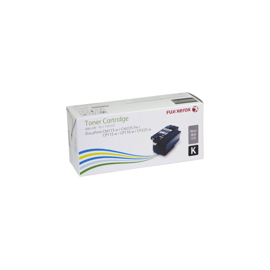 Genuine Original Fuji Xerox DocuPrint  CM115w CM225fw CP115w CP116w CP225w standard Cap Cyan Toner (1.4K) CT202265