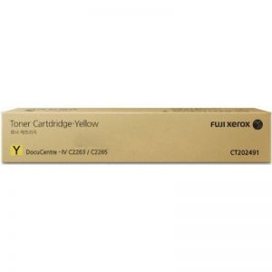 Original Fuji Xerox Yellow CT202491 Toner for DocuCentre V C2263 C2265