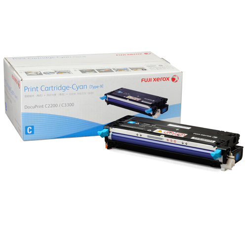 Original Fuji Xerox Genuine, DocuPrint C2200, DocuPrint C3300 Cyan High Yield  CT350675