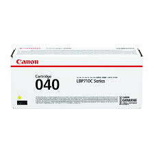 Original Canon Colour Toner Cartirdge CART 040Y Yellow