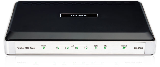 DLINK DSL 2740B Wireless N ADSL 2 2+ Modem Router
