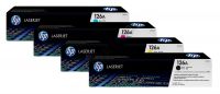Genuine 4 Colour HP 126A Toner Cartridge Multipack   CE310A CE311A CE312A CE313A