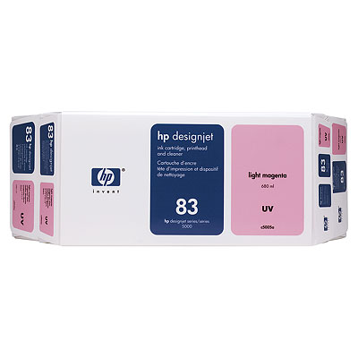 Original Ink HP C5005A Light Magenta UV Value Pack for HP Printers