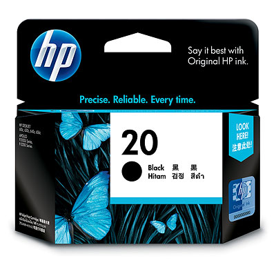 Original Ink HP C6614DA Black for HP Printers