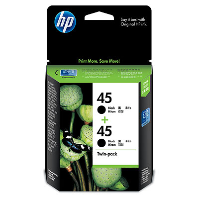 Original Ink HP CC625AA Black Twin Pack for HP Printers