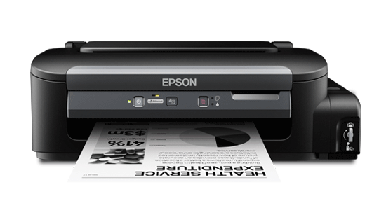 New Epson M100 Inkjet Printer for Black and White Printing, External Ink Tank, 2 Years Warranty