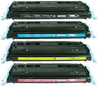 Value Pack Remanufactured HP Laser Q6000 Series Color Printer Toner (CMYK)