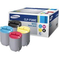 Original CLP300C Value Pack toner for Samsung CLP300, CLP300N, CLX2160, CLX3160 printer