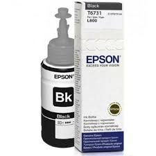 Original Epson T6731 C13T673100 Black Ink 70ml for L800 L850 L1800 Ink Tank Printer