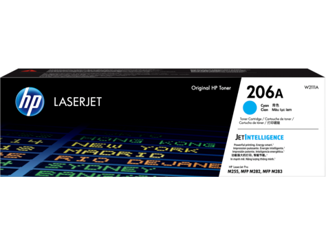 Original HP W2111A 206A Cyan Toner