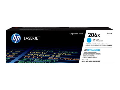 Original HP W2111X 206X  High Cap Cyan Toner
