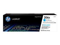 Original HP W2111X 206X  High Cap Cyan Toner