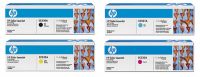 Original CC530A (C, Y, M, K) toner for HP printer