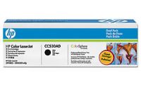 Genuine Original CC530AD (Dual Pack) toner for HP printers