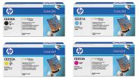 Original CE250A, CE251A, CE252A, CE253A toner for HP printer