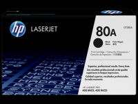 Original HP 80A Black LaserJet Toner Cartridge (CF280A) for M401 M425 (2,700pgs)