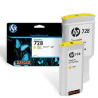 Original HP Ink 728 F9J65A Yellow 130ml