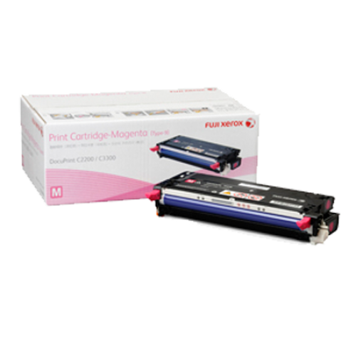 Original Genuine Fuji Xerox C2200 C3300 Magenta Standard Capacity CT350672 for  C2200 and C3300DX Printer