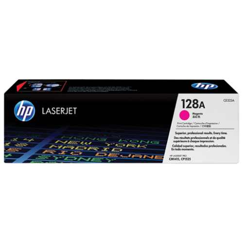Original Genuine HP 128A Magenta CE323A Printer Toner for CP1525 CM1415fnw