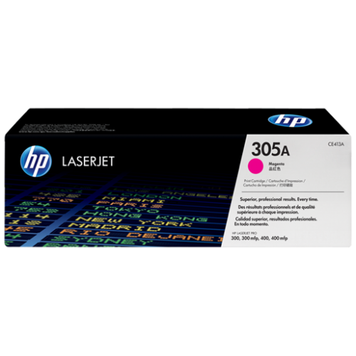 Original Genuine HP 305A Magenta CE413A Toner for HP LaserJet Pro 300 color MFP M375nw M451dw M475dn M475dw M451nw M451dn