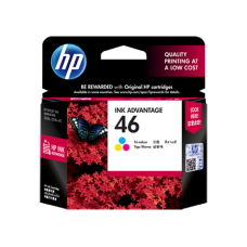 Original Genuine  HP 46 Tri Color Ink Cartridge CZ638AA