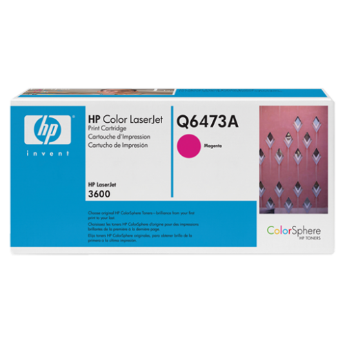 Original Genuine HP 502A Magenta Q6473A for HP ColourLaserJet 3600,  CP3505, CP3505dn, CP3505n, CP3505x PRINTER