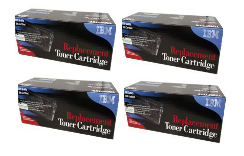 One Set Original IBM Toner for HP 130A CF350A CF351A CF352A CF353A CMYK