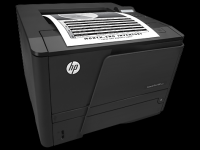 New Office Black and White Laser Printers HP LaserJet Pro 400 Printer M401n (CZ195A) with 1 year warranty from HP Malaysia
