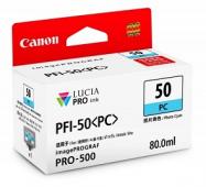 Original Canon Ink PFi50PC Photo Cyan Ink for Pro 500