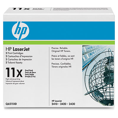 Original Q6511XD toner for HP printer