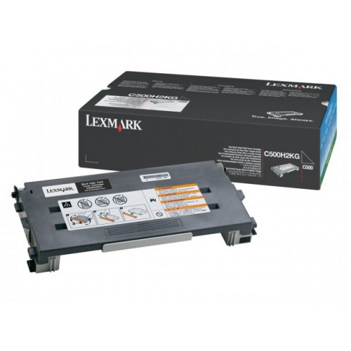 Original Genuine Lexmark C500H2KG Black   High Capacity