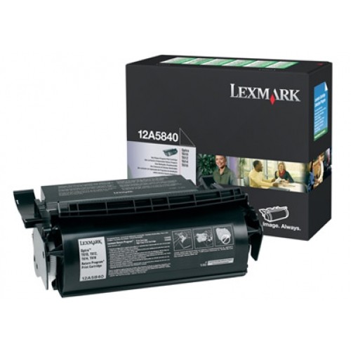 Original Genuine Lexmark 12A5840 Standard Capacity Printer Toner Cartrdige
